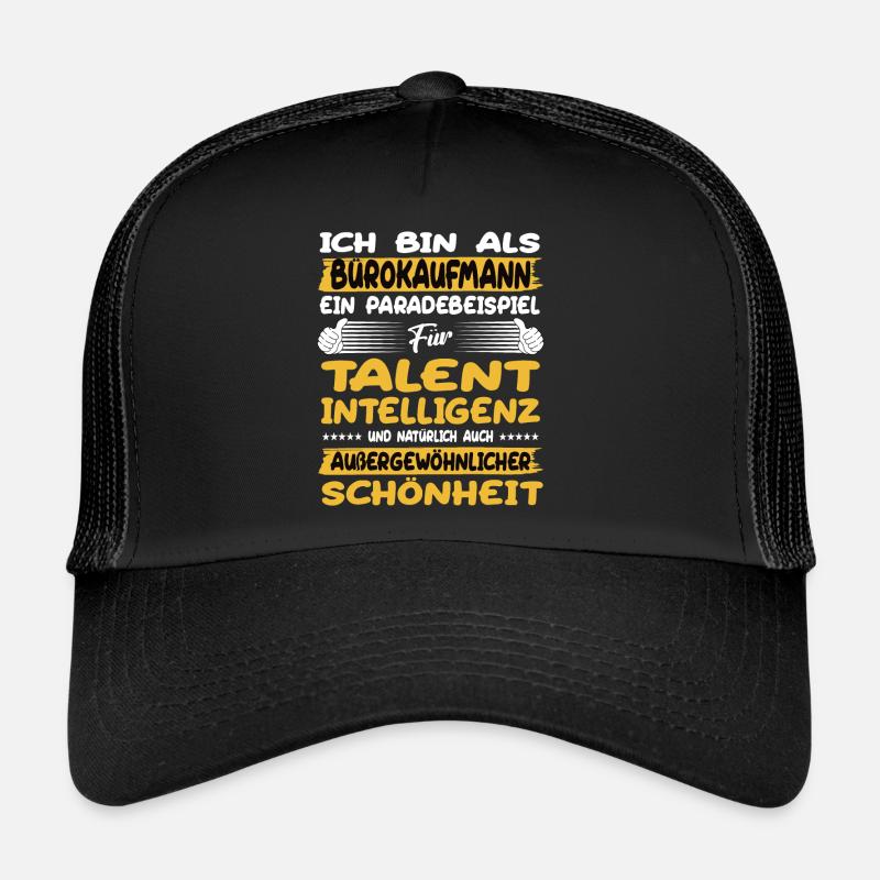 Le poste de commis de bureau, un excellent exemple de talent Casquette trucker 