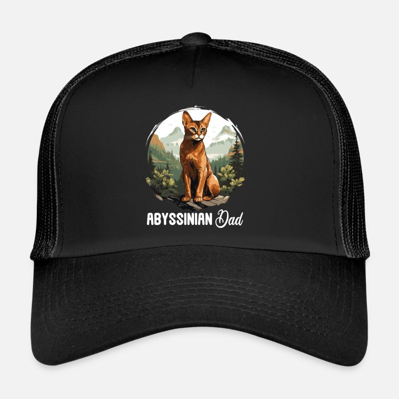 Abyssinian Cat Abessinierkatze Trucker Cap