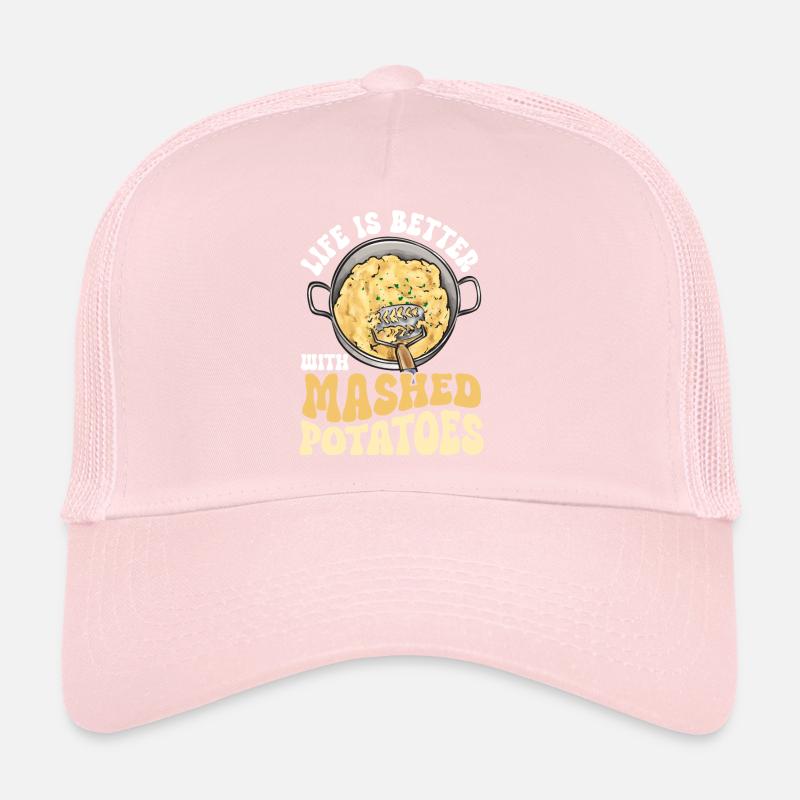 Purée de pommes de terre Purée de pommes de terre Casquette trucker 