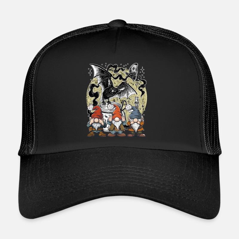 Bat Witching Hour Nains Conte de fées magique Casquette trucker 