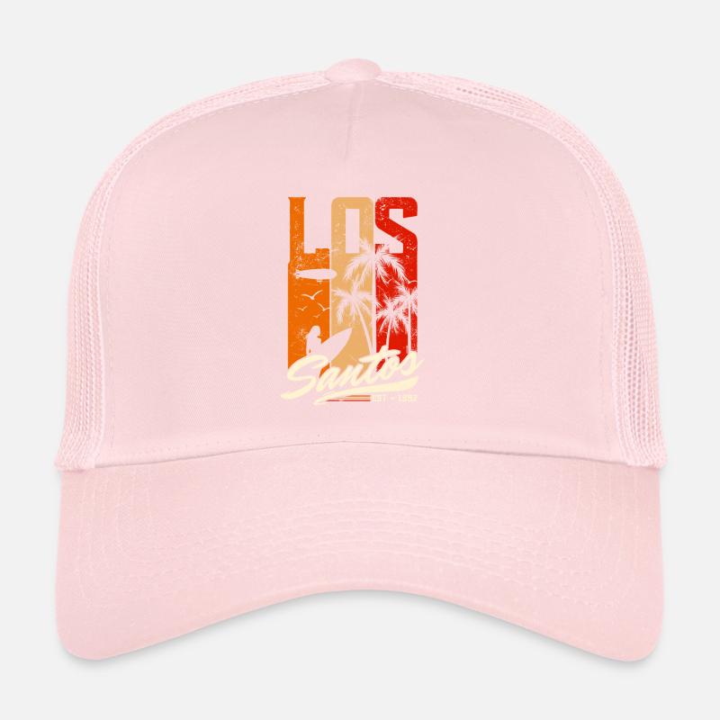 Los Santos Est 1992 - Sunset Trucker Cap