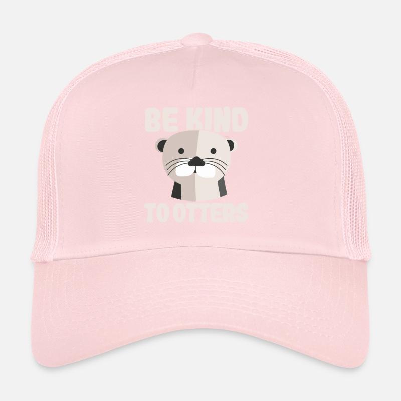 Be Kid Otter Funny Gift Trucker Cap