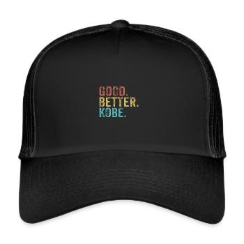 Cool guys are called Kobe - Trucker Cap - black/black - Front