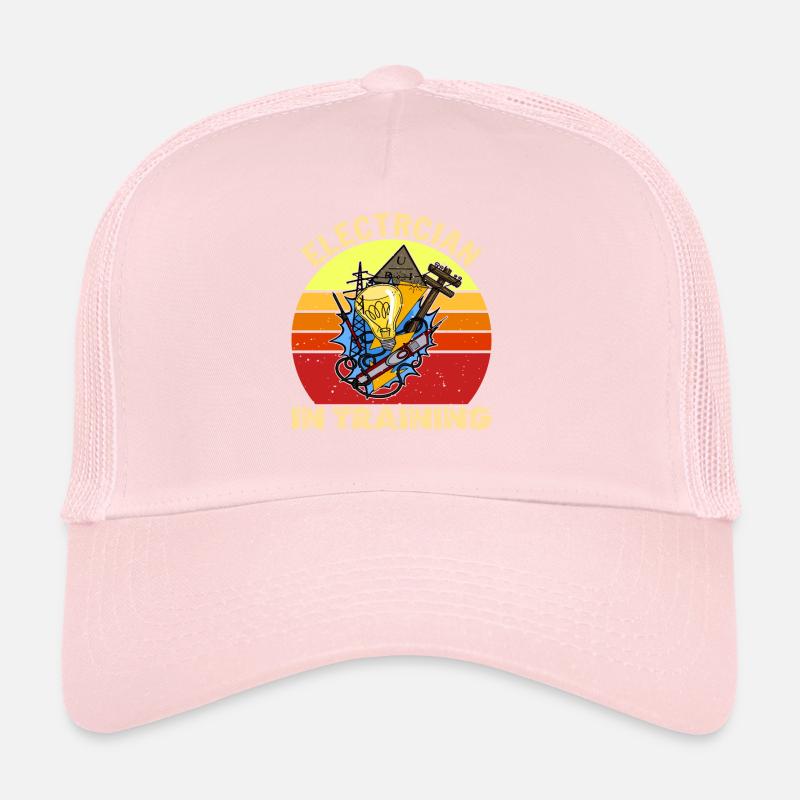 Electrician in training Lighting Technician Lamp Profession Trucker Cap