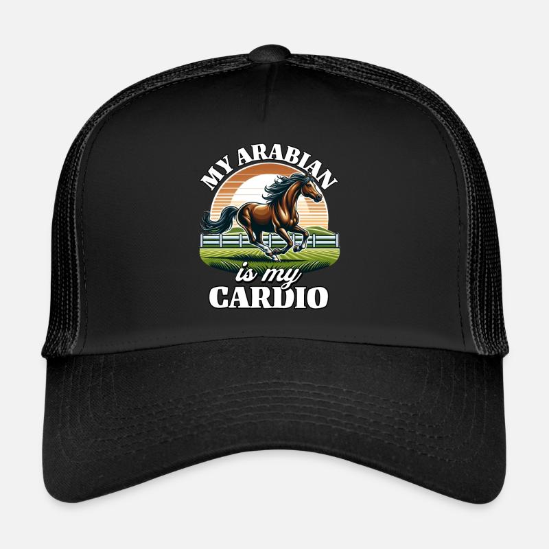 Cardio arabe Casquette trucker 
