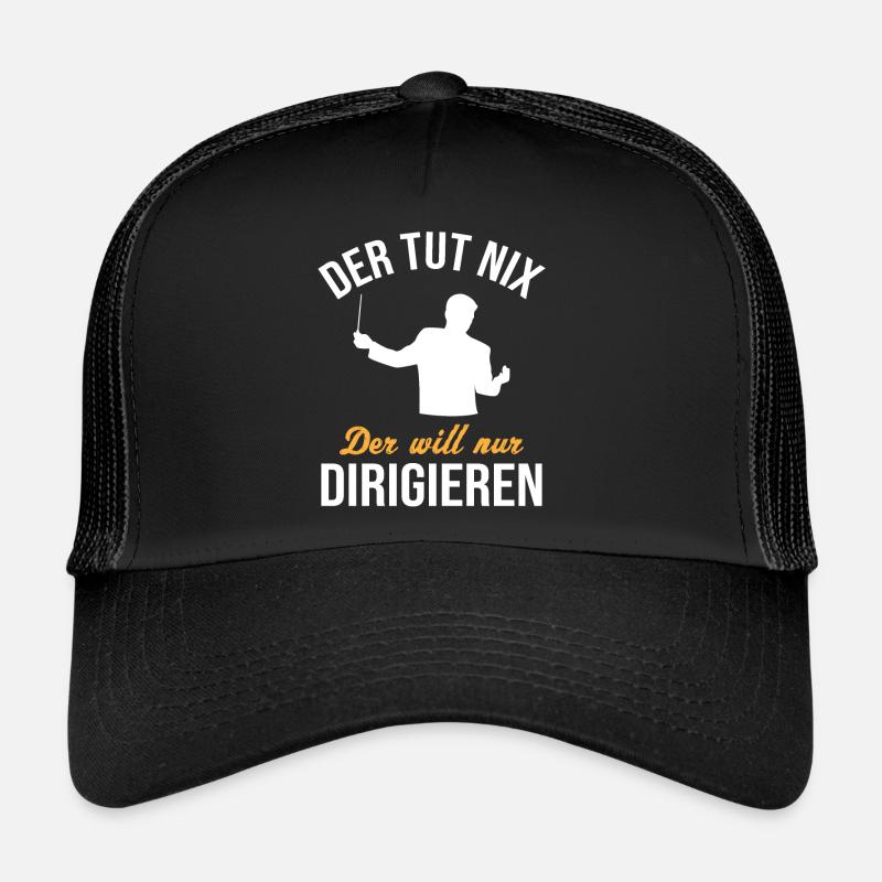 Harmless Conductor - Funny Gift Trucker Cap