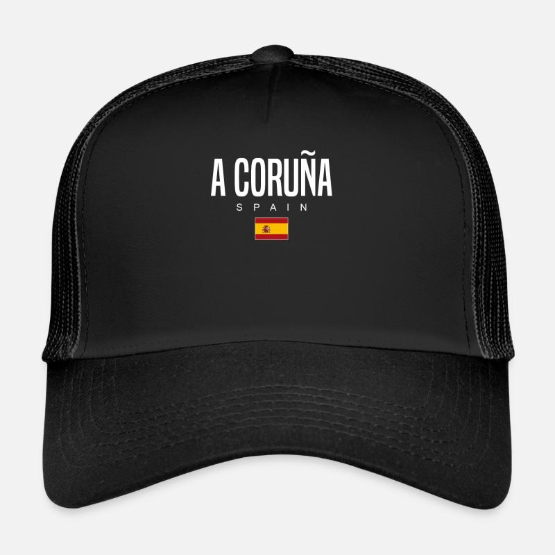 A Coruña Spanien Trucker Cap