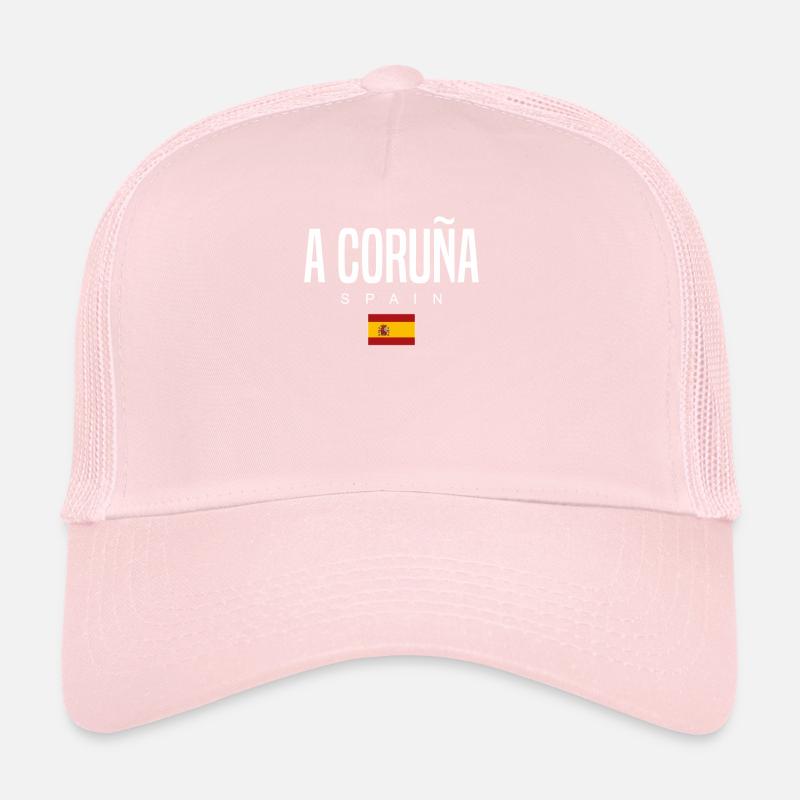 A Coruña Spanien Trucker Cap