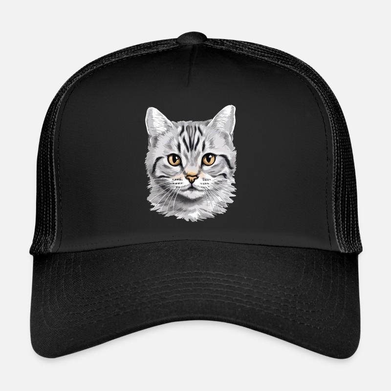 Chat Chats American Shorthair Casquette trucker 