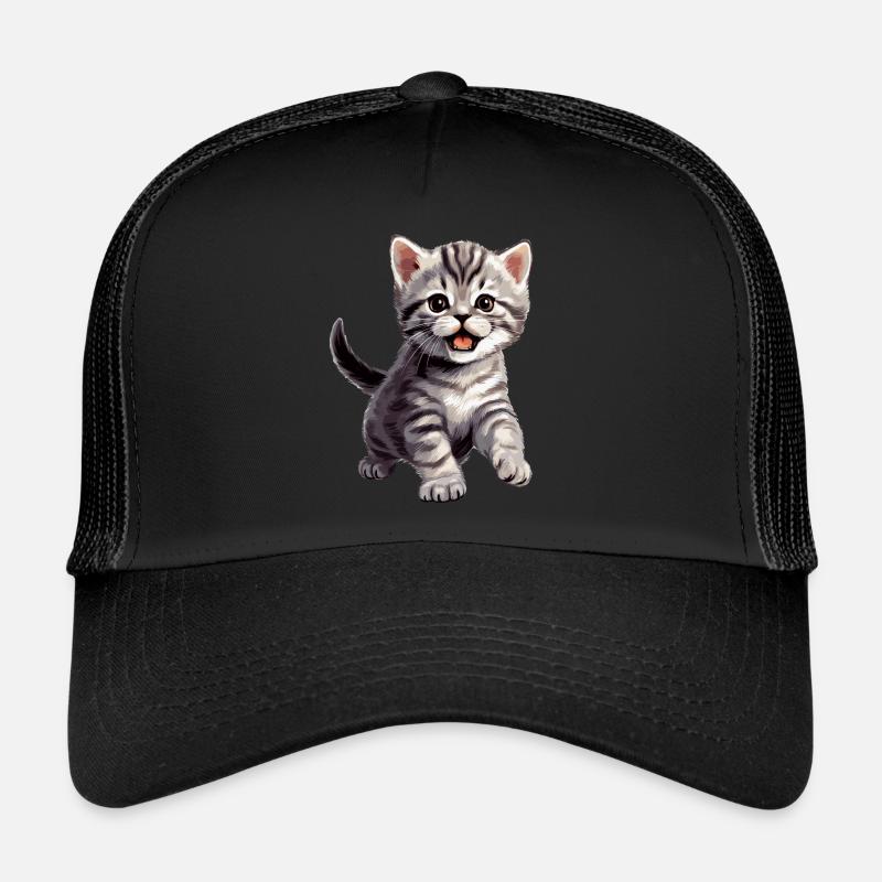 Chat Chats American Shorthair Casquette trucker 