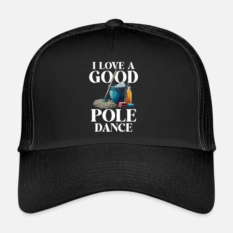 I Love A Good Pool Dance - Trucker Cap - Schwarz/Schwarz