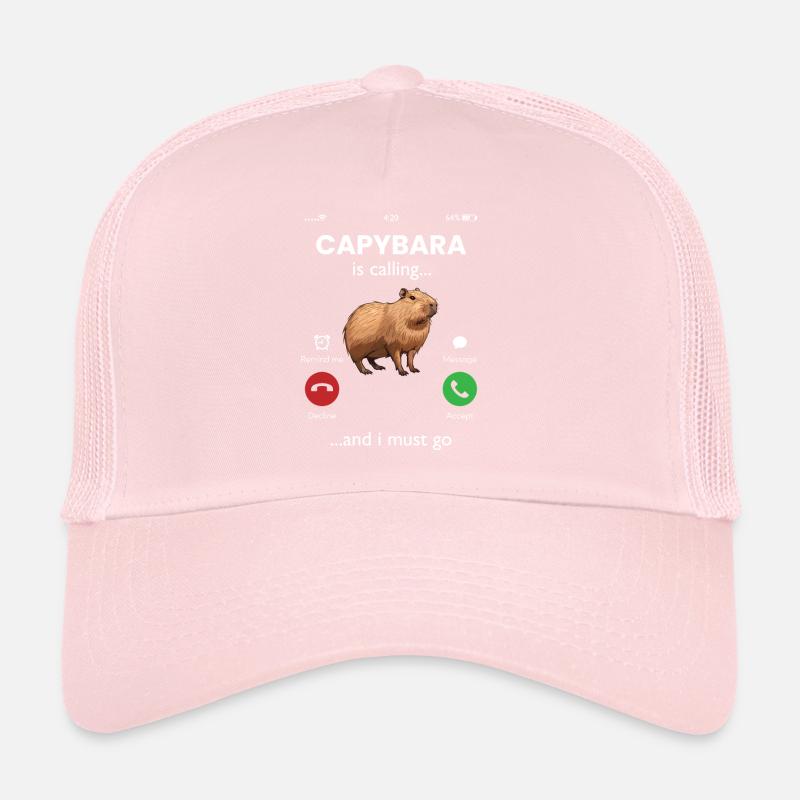 Capybara appelle Casquette trucker 
