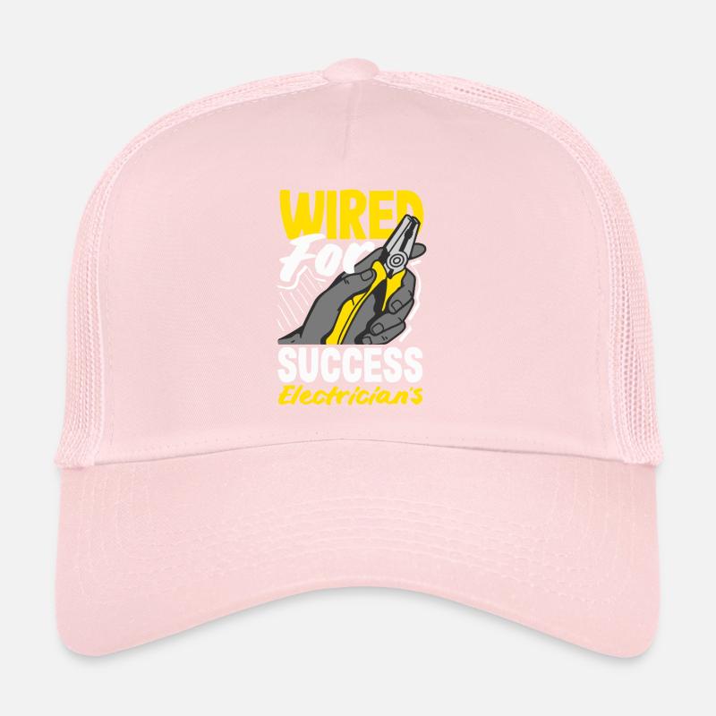 Électricien câblé pour le succès Casquette trucker 