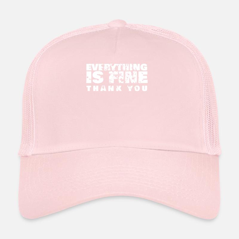 Misanthrope Dislike Misanthropist Grumpy Trucker Cap