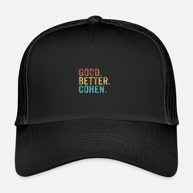 Les mecs cool s’appellent cohen Casquette trucker 