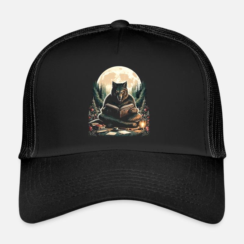 Conteur loup-garou Casquette trucker 