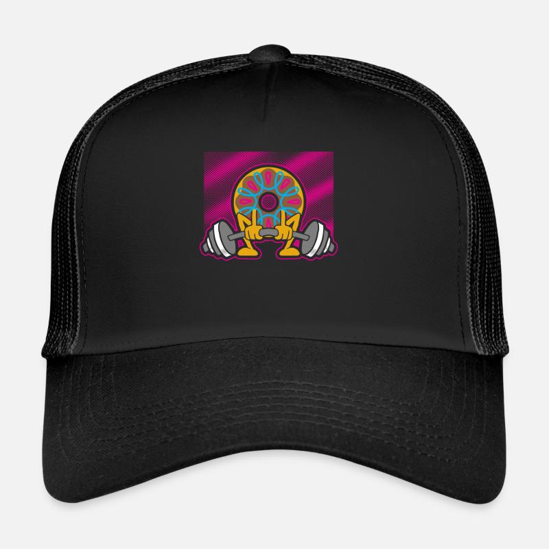 Donut PowerLifting Workout -Gewichtheber Trucker Cap