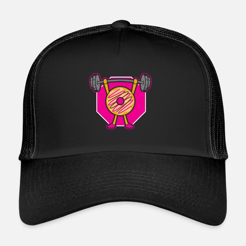 Donut PowerLifting Workout -Gewichtheber Trucker Cap