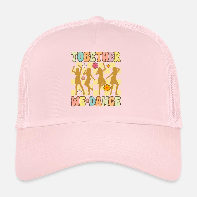 Ensemble, nous dansons Groovy Ballet Danse Danseuse Bal Casquette trucker 