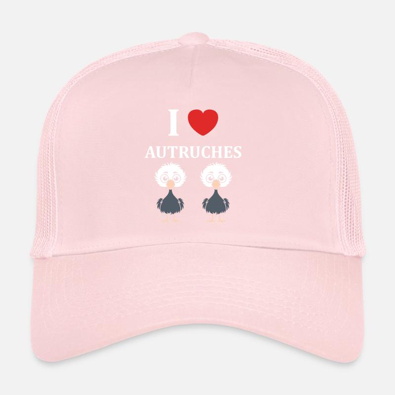 Citation autruche Casquette trucker 