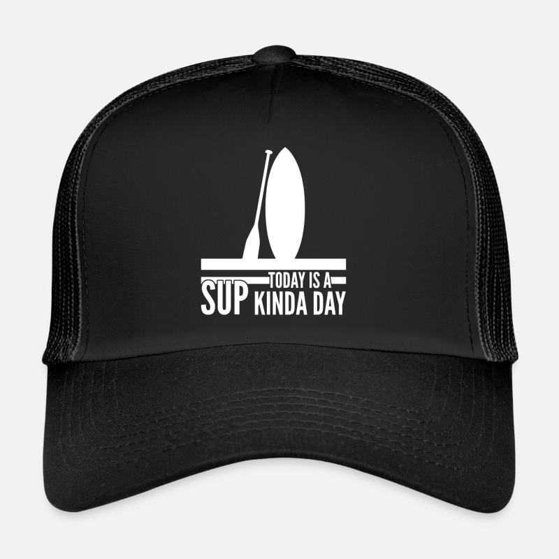 Stand up Paddling SUP-Board - Trucker Cap - Schwarz/Schwarz