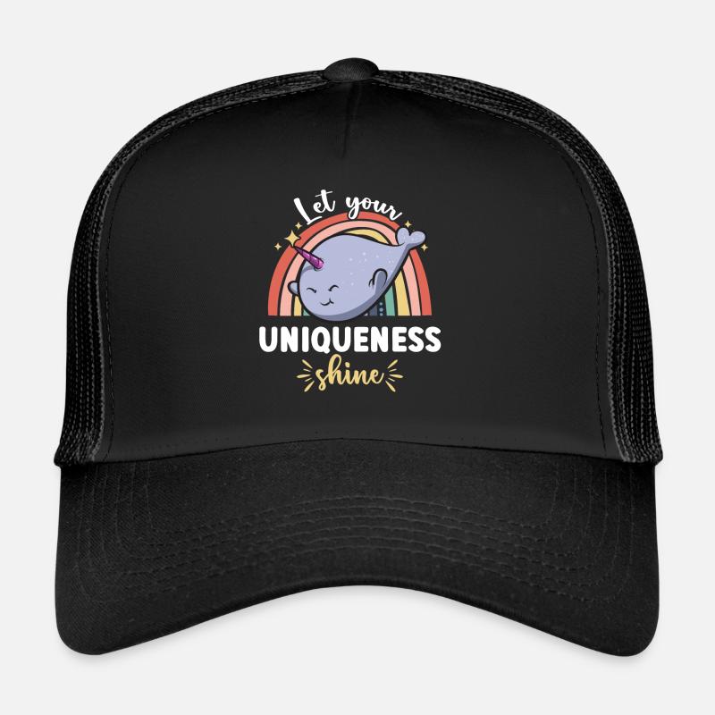 Narwal Einhornwal Trucker Cap