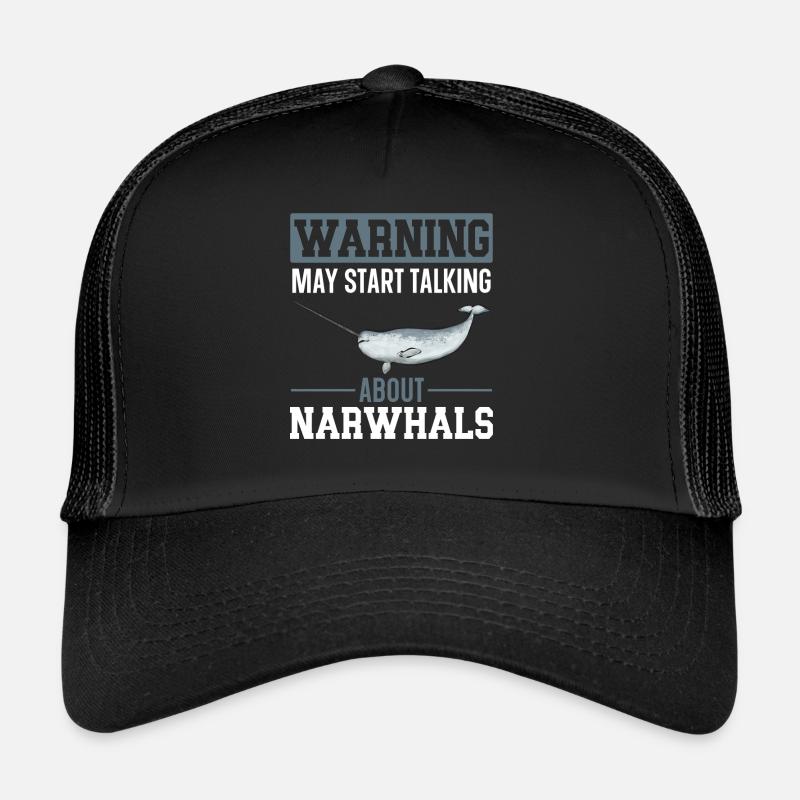 Narwal Einhornwal Trucker Cap
