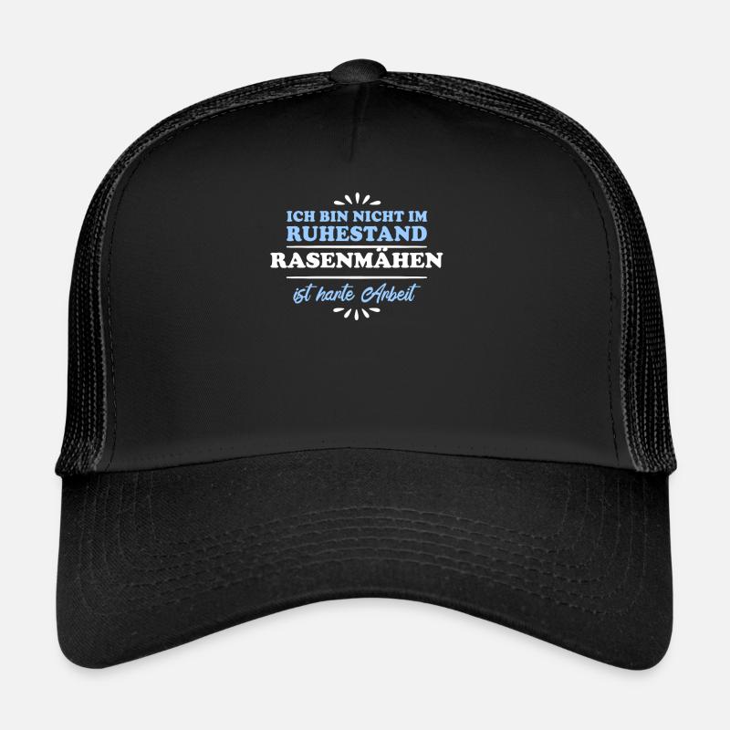 Retraité Retraité Tonte de pelouse Casquette trucker 