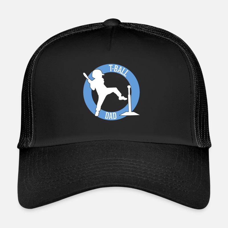 Teeball Daddy T-Ball Dad T-Ball Daddy Teeball Trucker Cap
