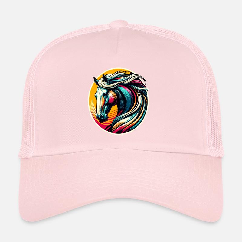 Cheval, Tête De Cheval Casquette trucker 