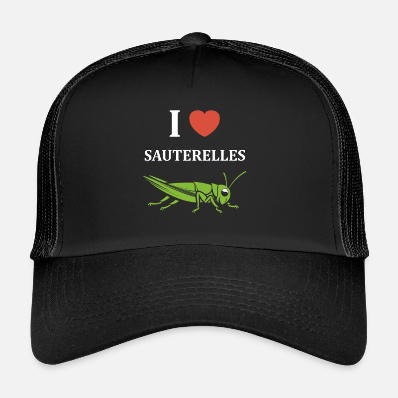 Insecte humour Sauterelle Casquette trucker 