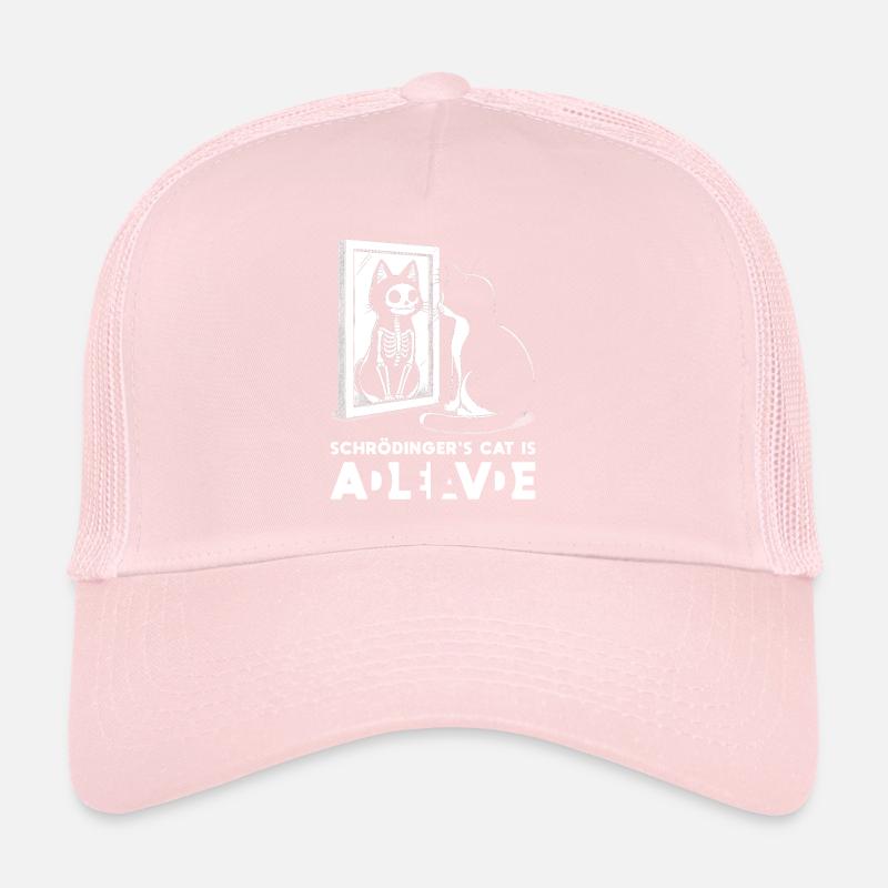 Le chat de Schrödinger mort vivant Casquette trucker 