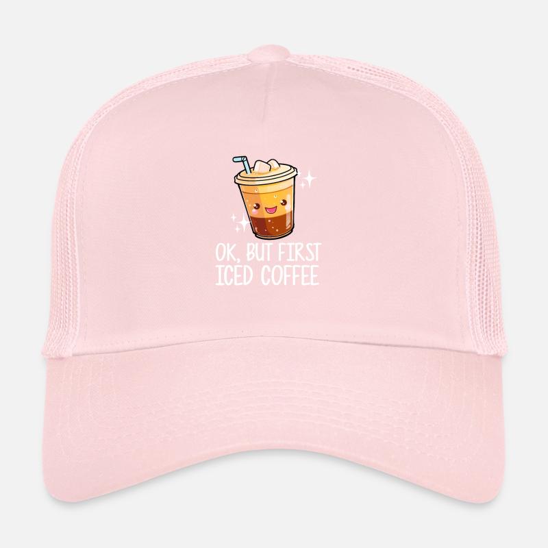 ok mais d’abord du café glacé, du café glacé Casquette trucker 
