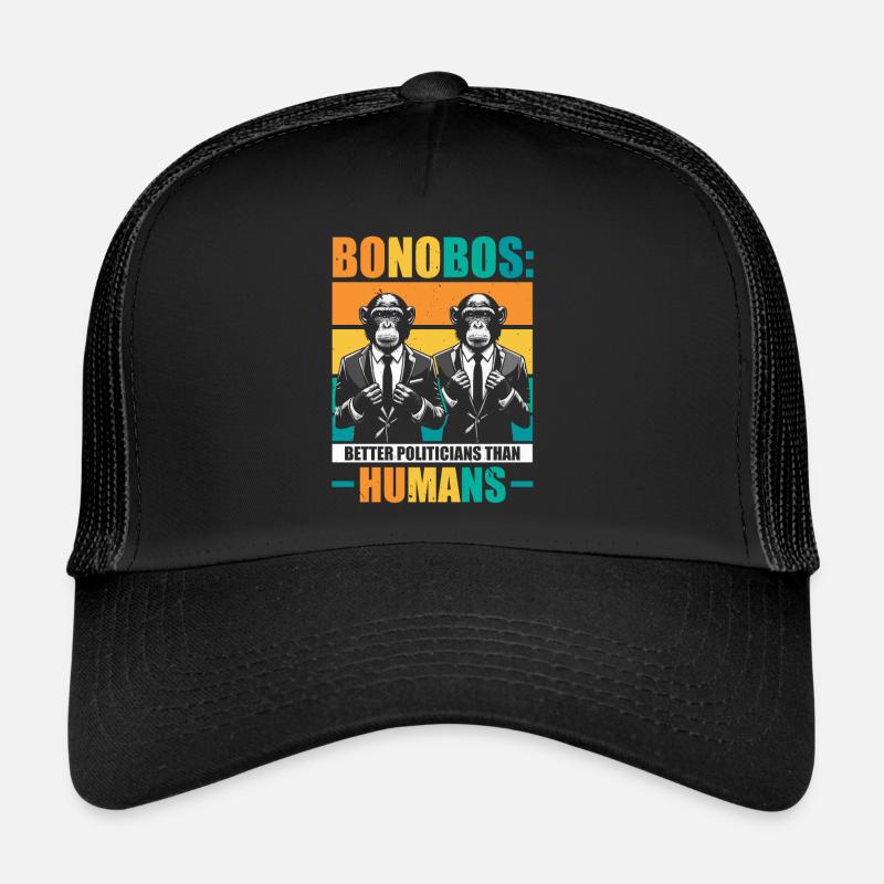 Endangered Species Bonobo Tierrechtsaktivist Trucker Cap