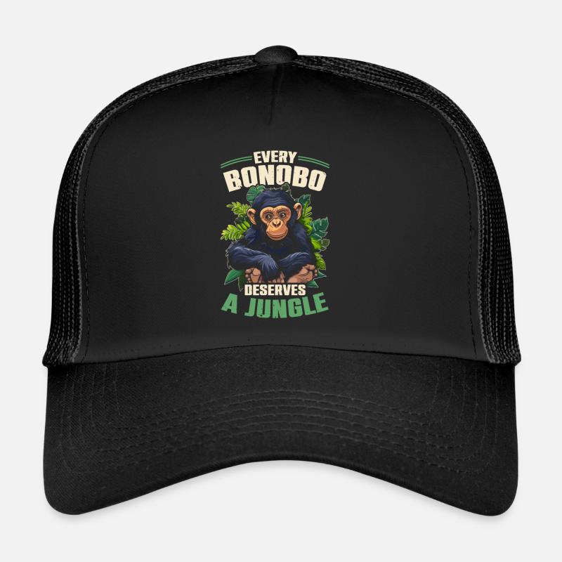 Endangered Species Bonobo Tierrechtsaktivist Trucker Cap