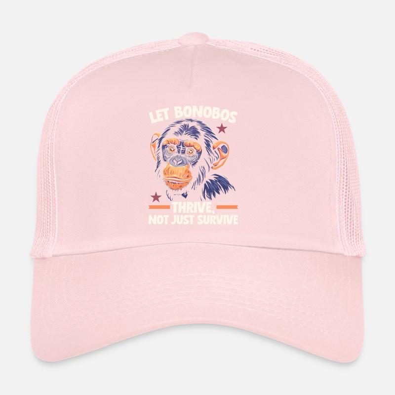 Endangered Species Bonobo Tierrechtsaktivist Trucker Cap