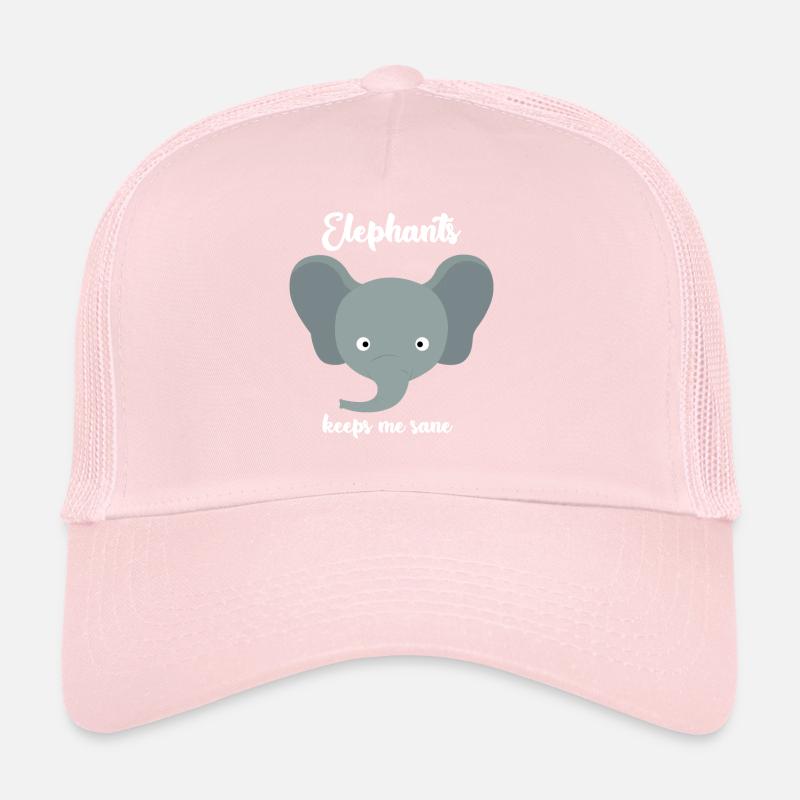 Éléphants Éléphant Mignon Casquette trucker 