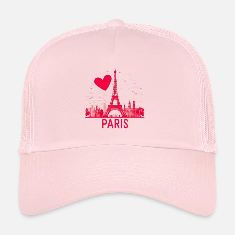 I like minimalist Paris Trucker Cap
