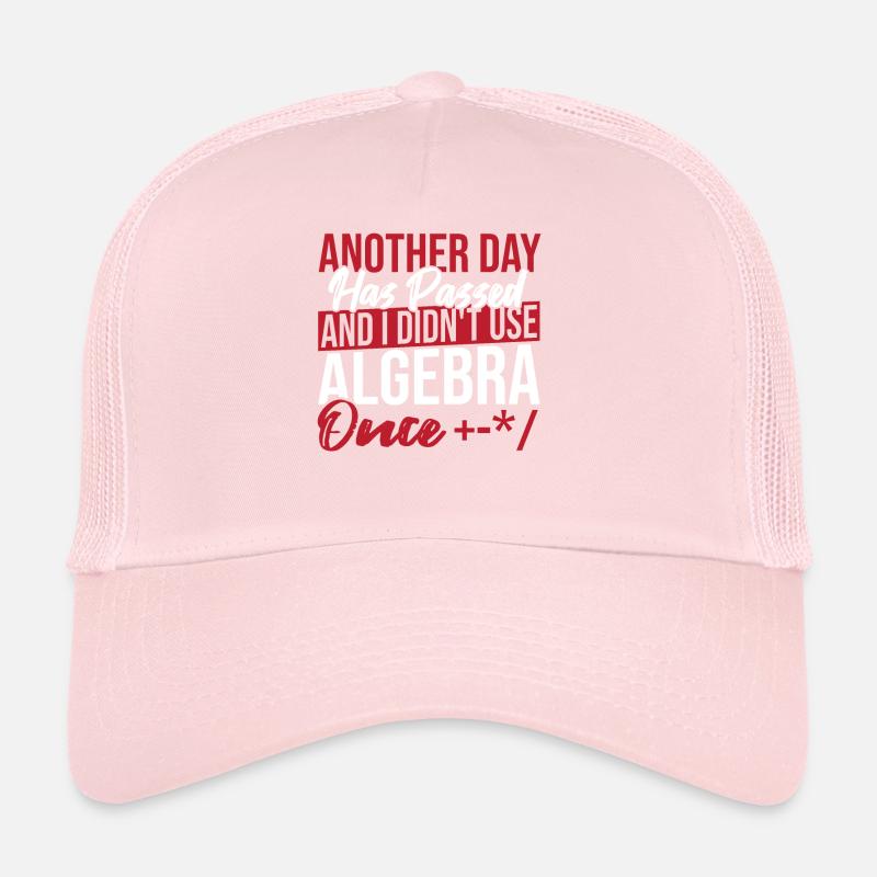 Algebra Lover Graph Math Nerd Je n’ai pas utilisé l’algèbre Casquette trucker 