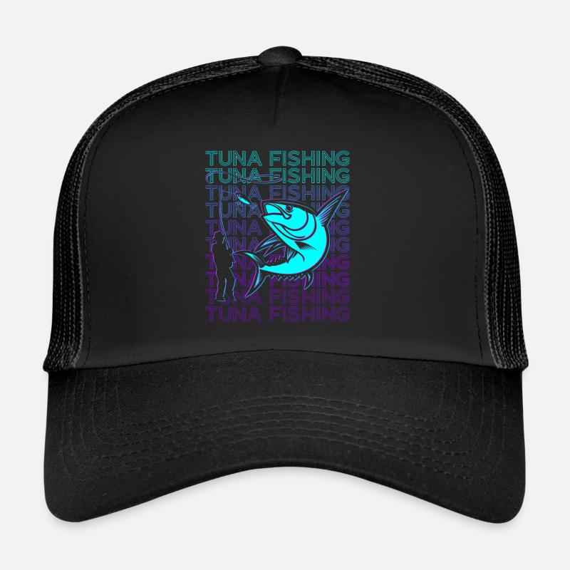 Thunfischfang Blauflossenthunfisch Retro Trucker Cap