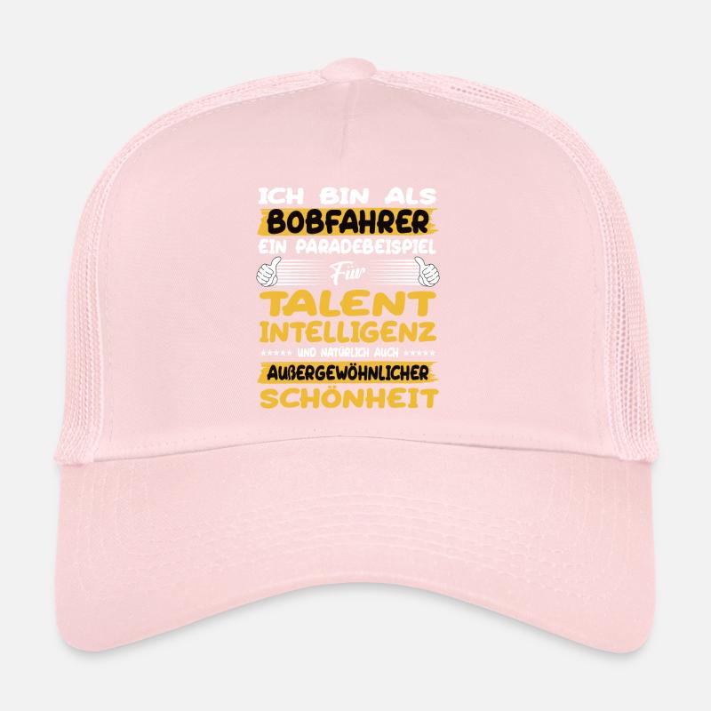 Bobfahrer ein Paradebeispiel Bobfahren Trucker Cap