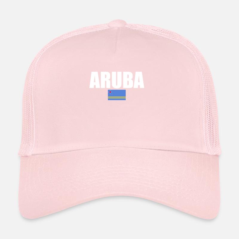 Aruba Aruba Drapeau Arubans Casquette trucker 