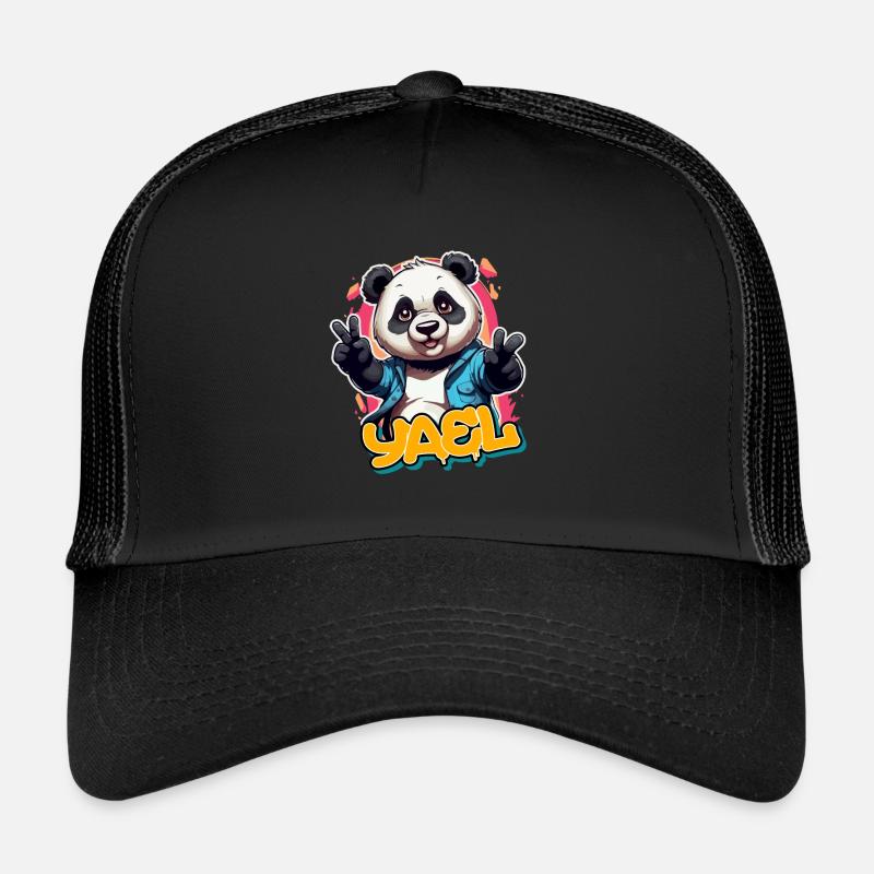 YAEL - Beau nom de garçon avec un pand cool Casquette trucker 