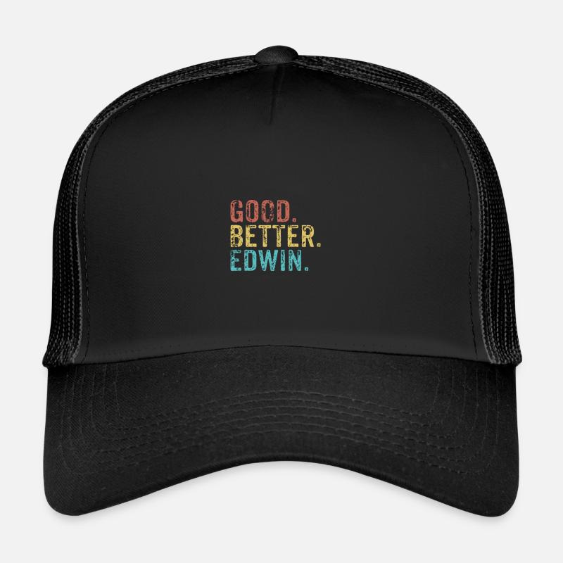 Les gars cool s’appellent edwin Casquette trucker 