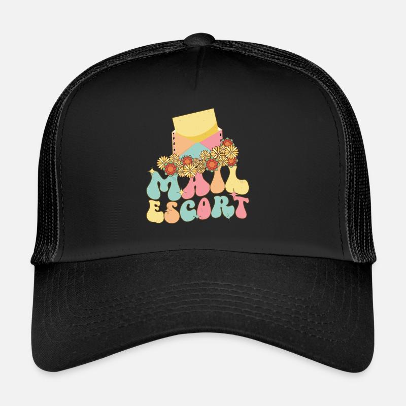 Préposé aux postes Service postal Commis des postes Facteur Casquette trucker 