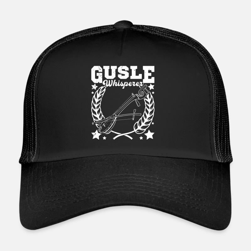 Gusle Whisperer Serbien Balkan Musik Trucker Cap