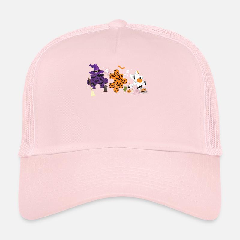 Autism Halloween Trucker Cap