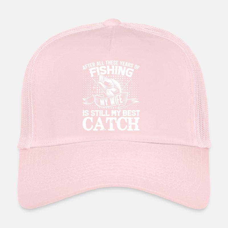 poisson, poisson, pêche, lac, mer, pêche, faune, exotique Casquette trucker 