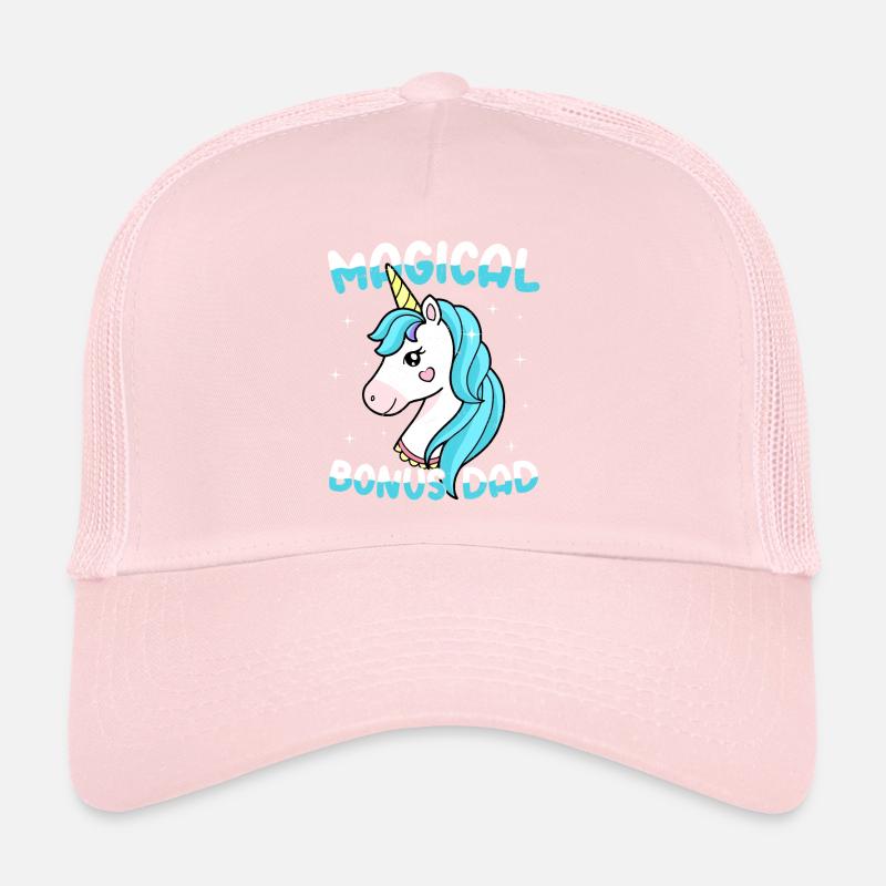 Magical Bonus Dad Stepfather Adoption Trucker Cap