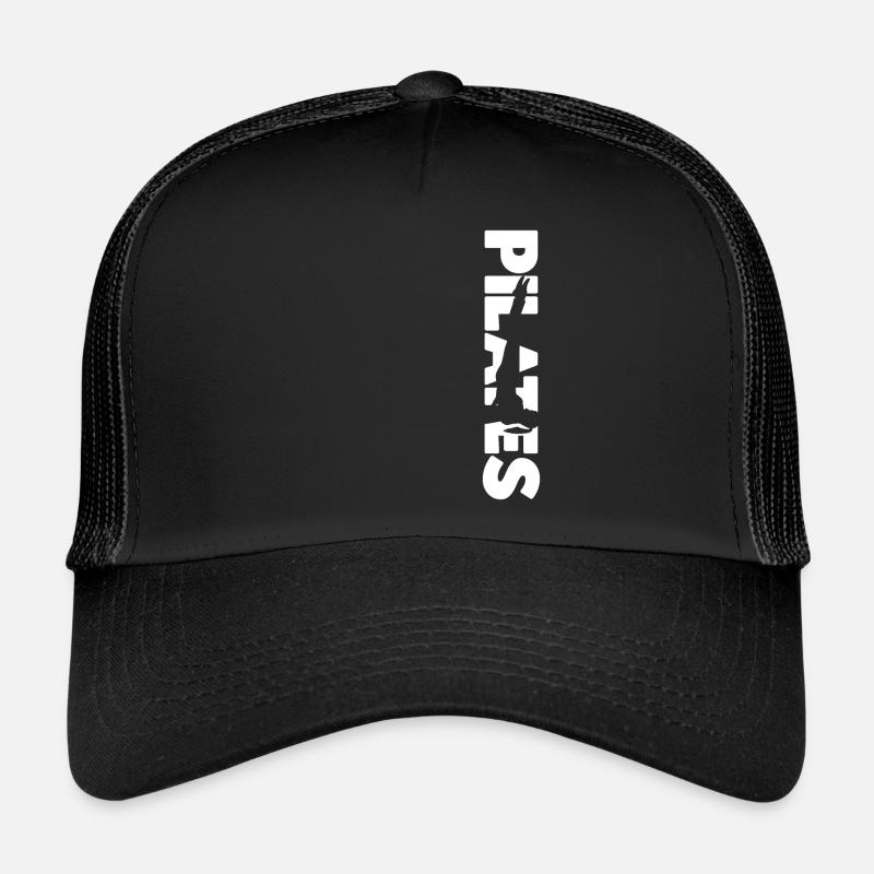 Pilates Instructor Teacher Pilates - Trucker Cap - Schwarz/Schwarz